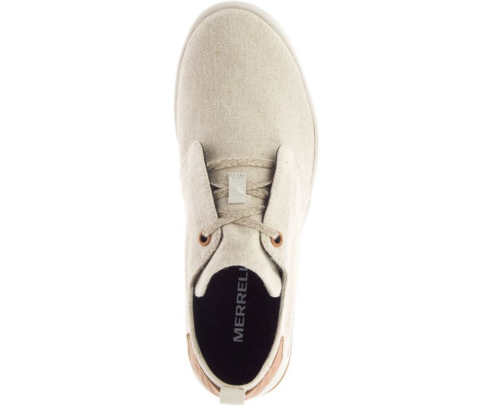 Merrell Sneakers Beige - Gridway Canvas - Womens 91GJMFVSH